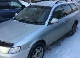 Дефлекторы окон (ветровики) Nissan Wingroad (Y11) 1999-2005 (Ниссан Вингроуд) Кобра Тюнинг